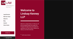 Desktop Screenshot of lklaw.ca